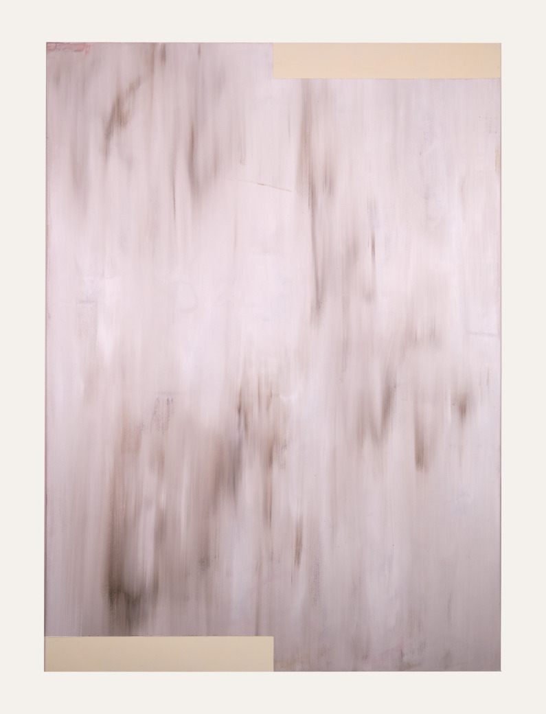 Semidiurnal, acrylic, aerosol and enamel on canvas, 180 × 130 cm, 2011